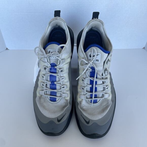 Nike Air Max Axis AA2146-016 Men's Running Shoes Gray/Hyper Blue, Size US 12 - Picture 5 of 11